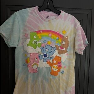 Care Bears Rainbow Tie-Dye Women’s Teens T-Shirt